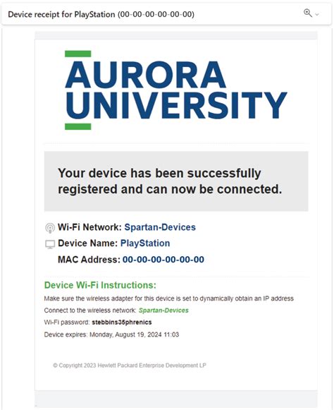 aurora university email